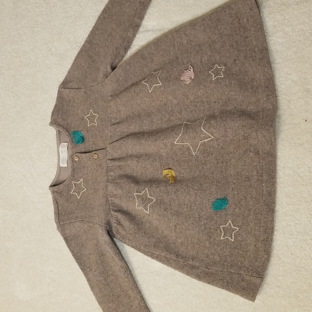 Zara Baby Girl Long Sleeve 2T Dress